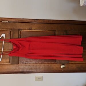 Red Midi Dress